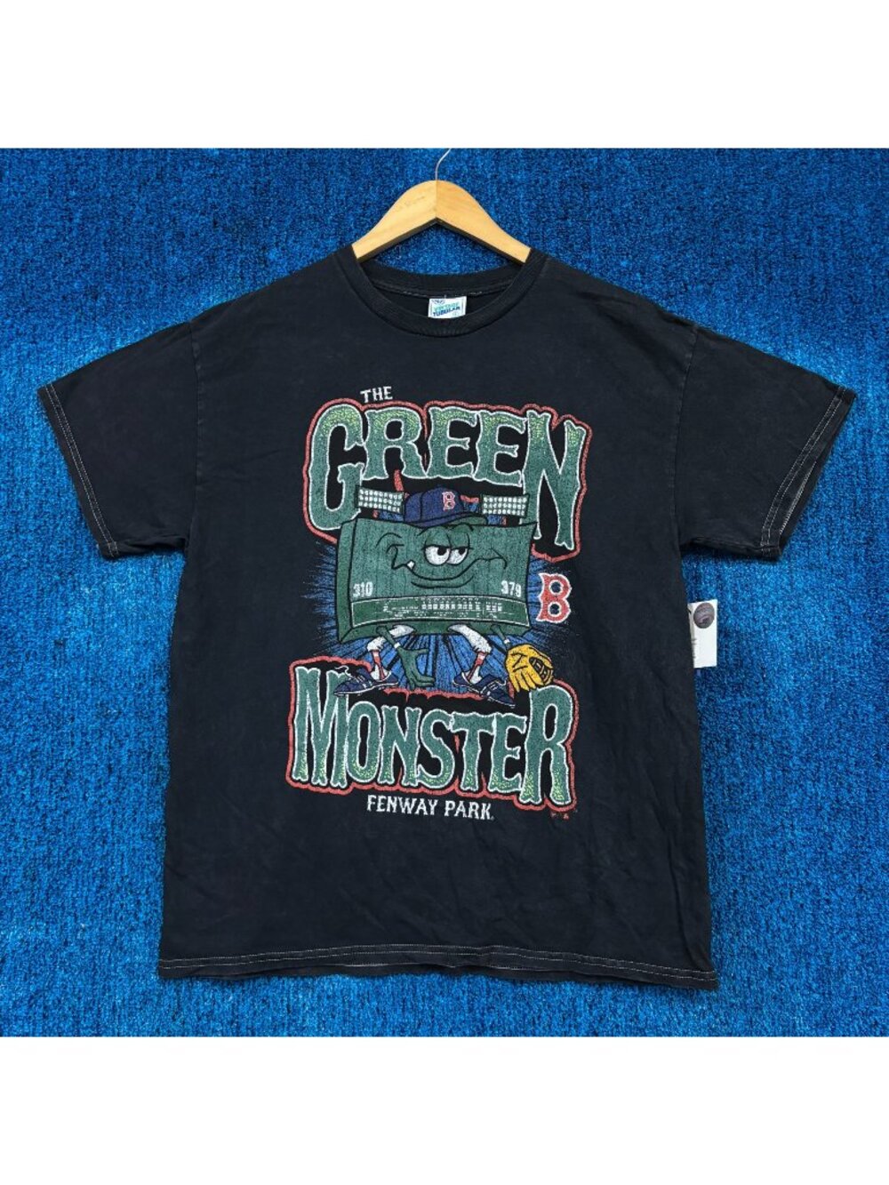 Boston Red Sox The Green Monster of Fenway Park MLB Tee L